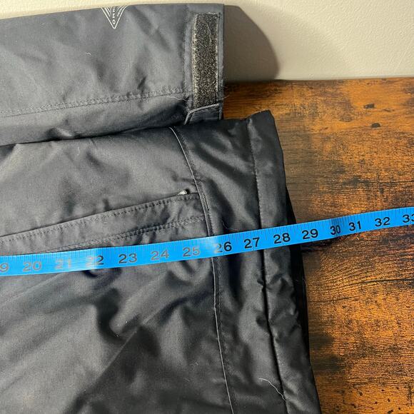 Columbia Interchange Omni-Tech Coat Black Sz Large 3 in 1 Winter Jacket Ski Snow - Picture 12 of 13